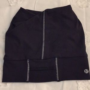 Lululemon top knot or ponytail beanie